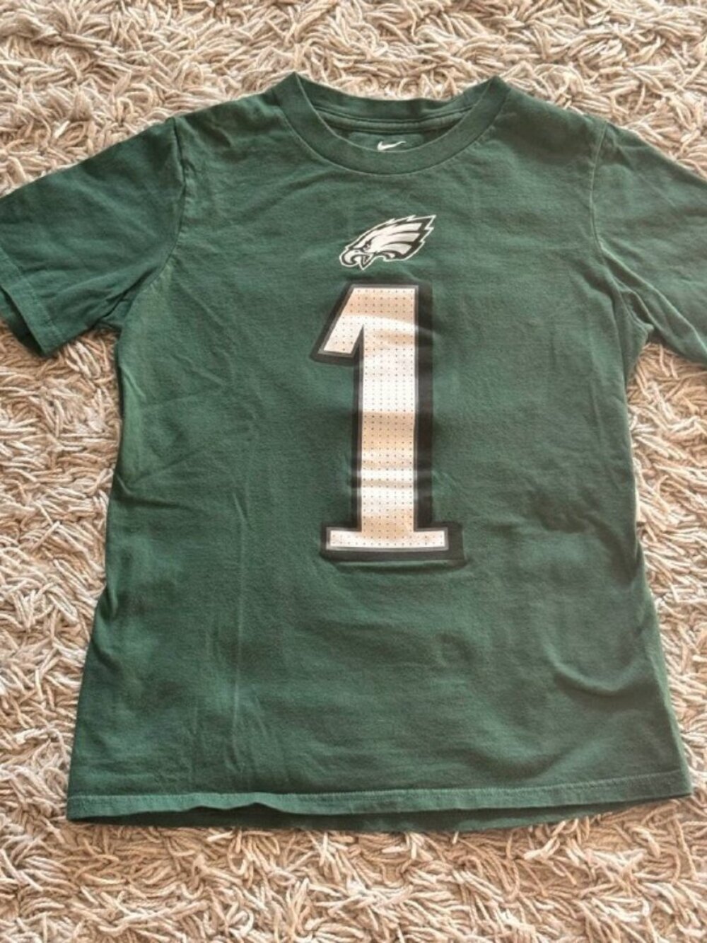 Nike Boy’s NFL Philadelphia Eagles Hurts Cotton T-shirt - Size Medium